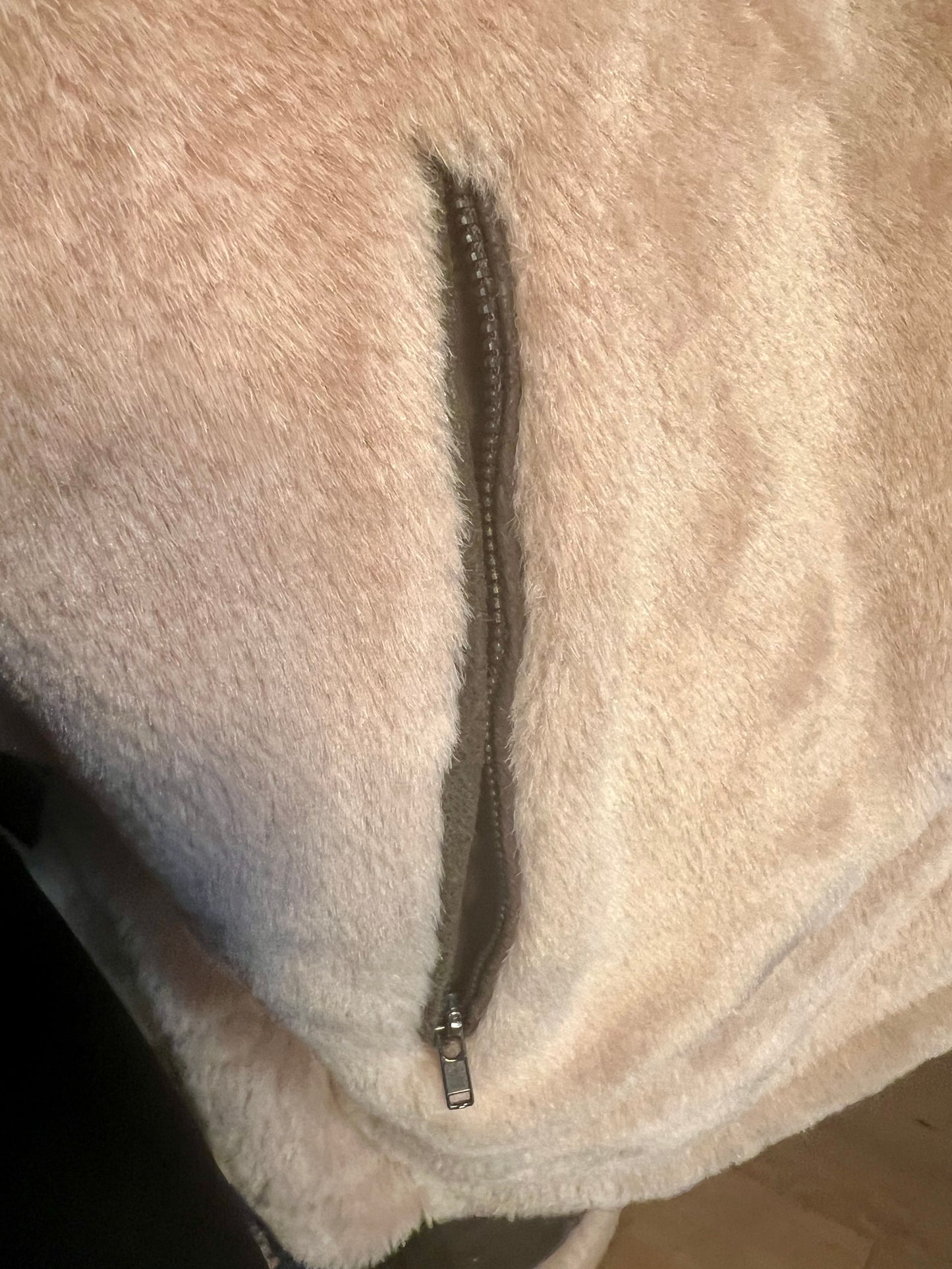 Vintage Lederjacke Echtleder Teddyfutter Unisex 42 L XL kastig Boxy 90s Y2K braun grün Conbipel