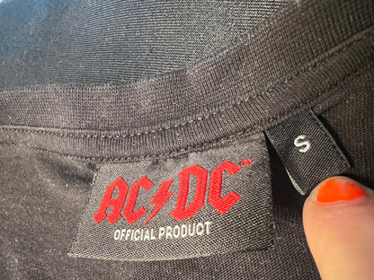 AC/DC Official Band Shirt Gr. S 36 schwarz rot 2024 Bandshirt