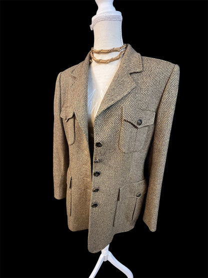 Escada Margaretha Ley Vintage Cashmere Blazer Gr. 40 – 100% Kaschmir Made in Italy