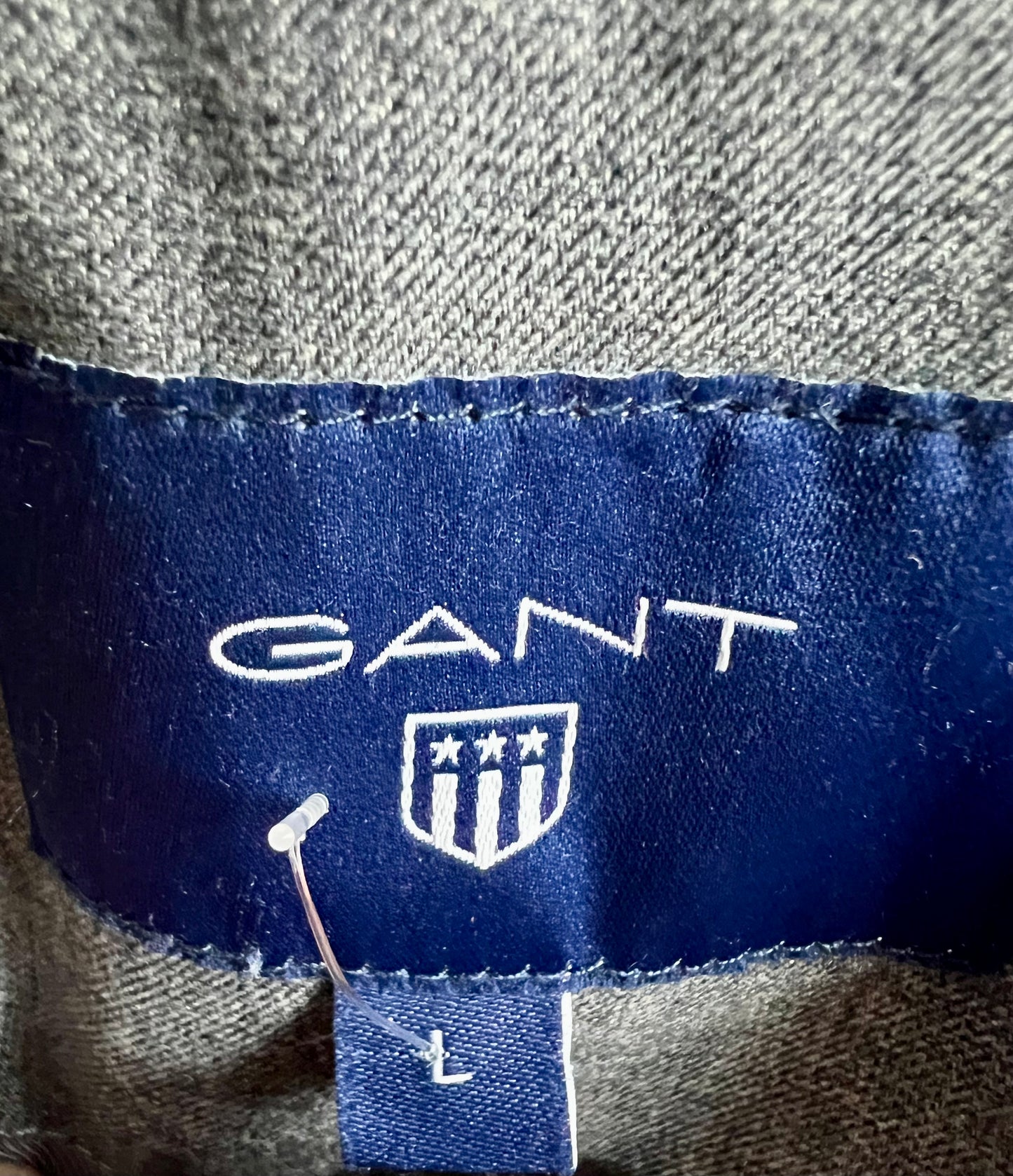 GANT Daunenjacke Herren L • Graumeliert • Steppjacke 90% Daunen • Hochwertig & neuwertig