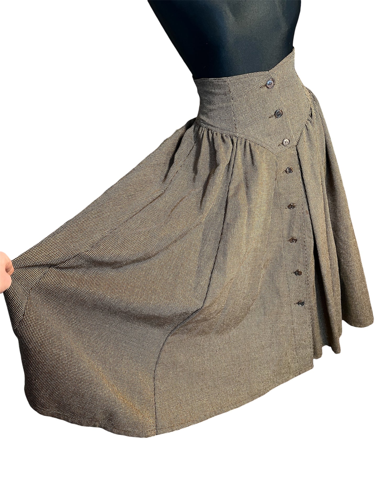 Vintage JOOP! Set Gr M 38 Schurwolle Seide Rock Blazer Dark Academia 80s 90s