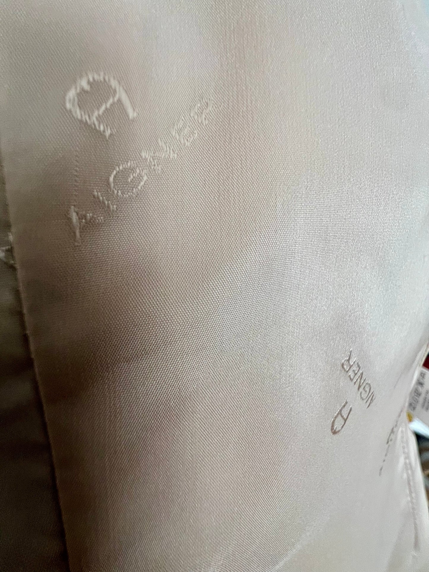 Aigner Vintage Blazer Beige 90s Old Money Style | Gr. 40 | Tailliert, Made in Italy