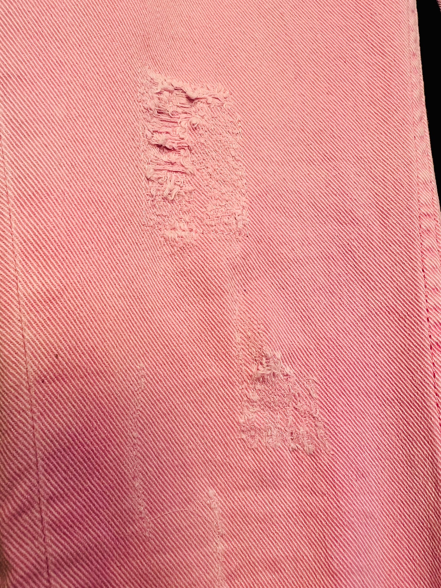 Marc O’Polo Jeans rosa W27 L32 Gr. 36 Y2K Slim Cropped Special Wash Used Look Marco Polo