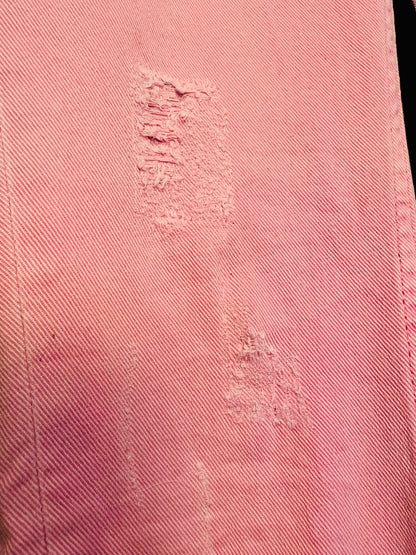 Marc O’Polo Jeans rosa W27 L32 Gr. 36 Y2K Slim Cropped Special Wash Used Look Marco Polo