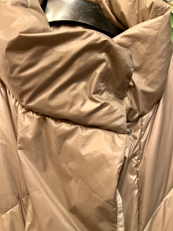 Baldinini Steppjacke Beige Metallic 44 46 Winterjacke XL DaunenJacke