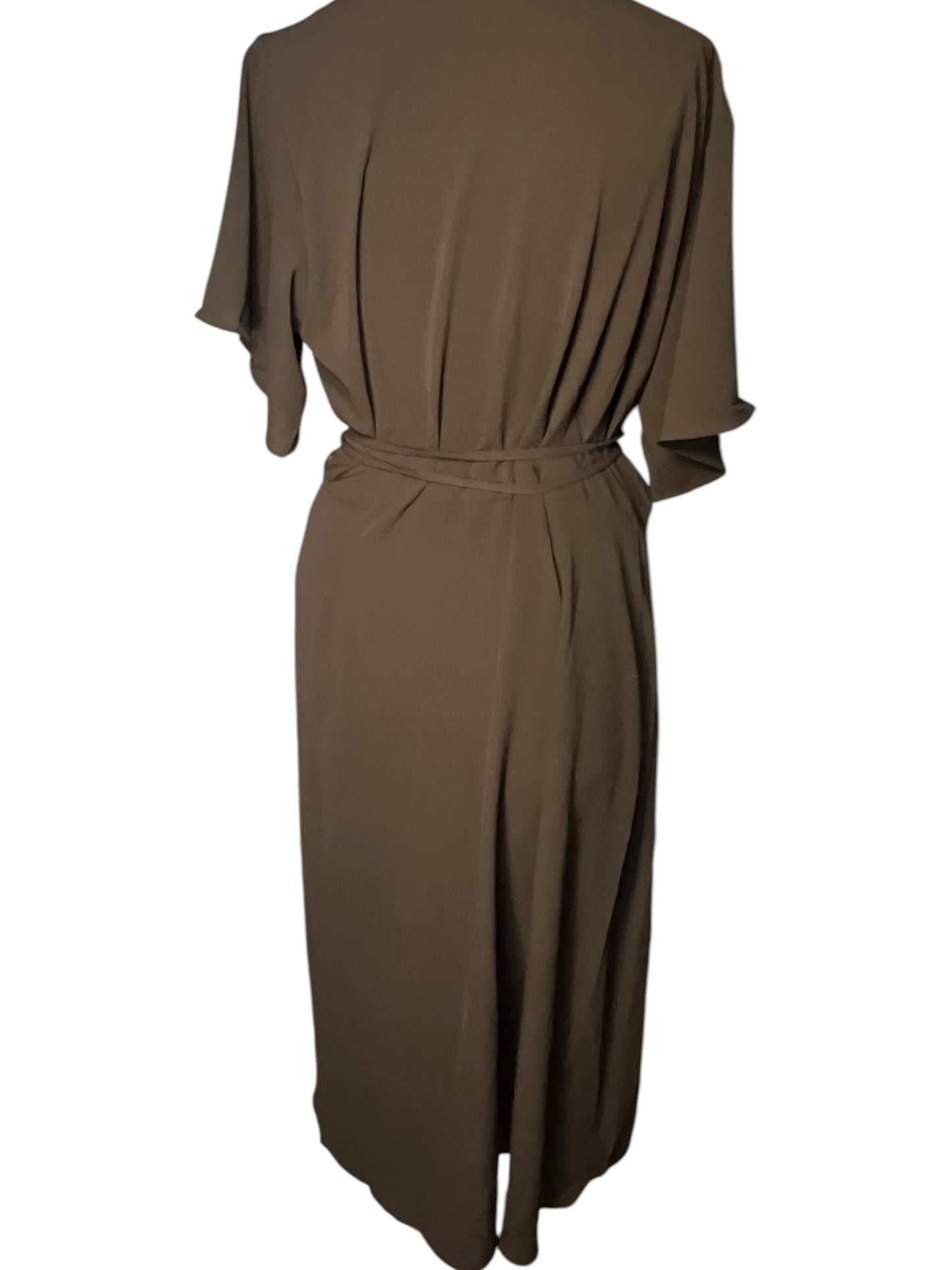 Sara's Choice: Vero Moda – WickelKleid Maxikleid | Gr. L 40 42 XL | Dark Alternative