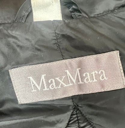 Max Mara Daunenjacke 100 % Daune Schwarz Gr. 36 / IT 40 – Tailliert & Elegant