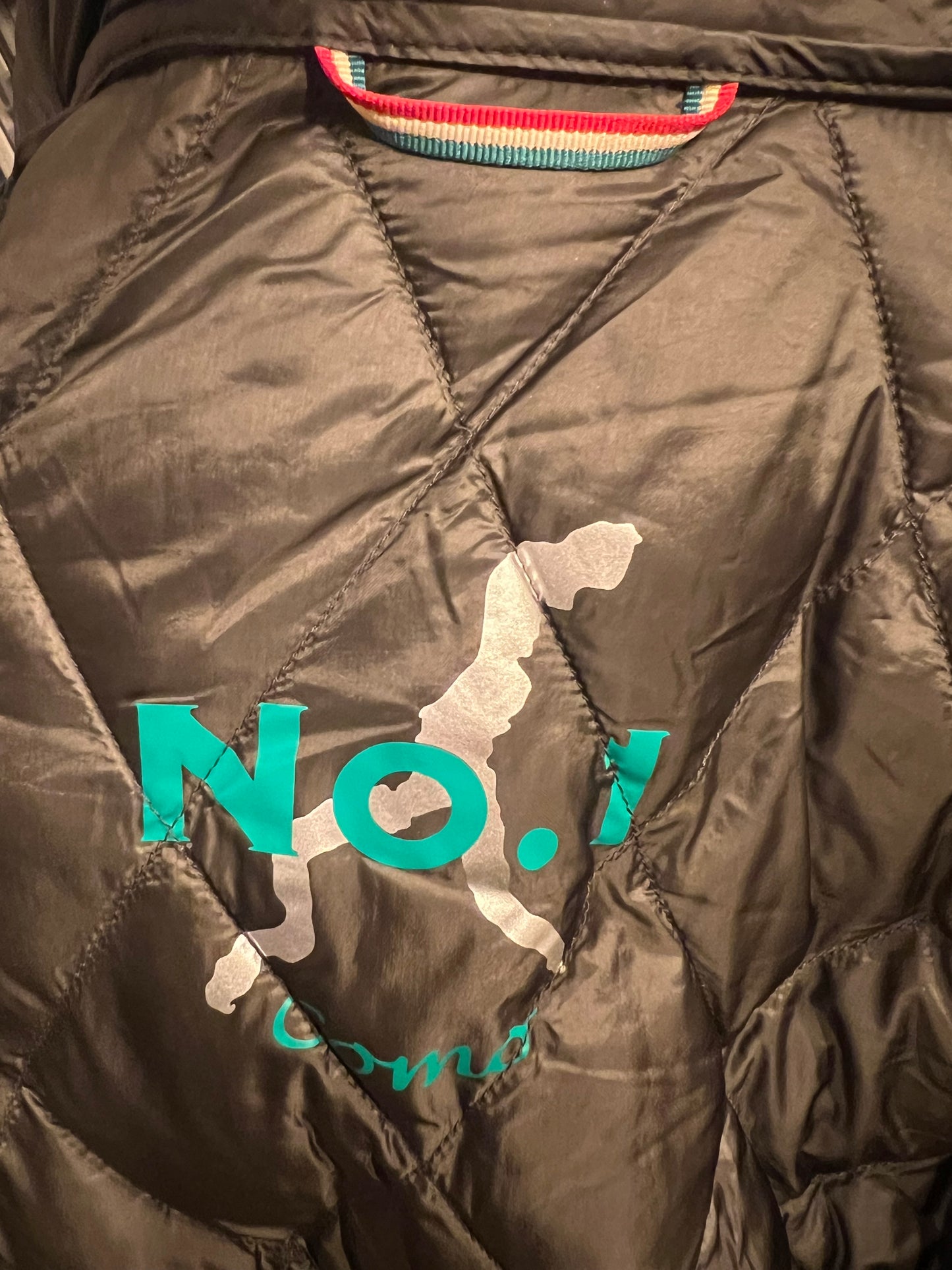 Blonde No 8 CARLY Steppweste S 36 Grün Oliv Oversize mit Kapuze – Neuwertig