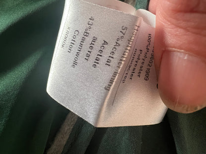 Windsor Blazer Gr 38 M Flaschengrün Elegant Business Blazer Minimal Einstecktuch Old Money