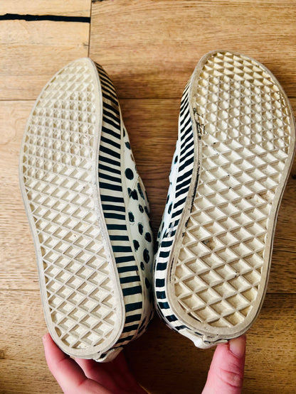 Vans x & Other Stories Slip-On Gr. 38 – Rar Collab – Leder Punkte Dalmatiner