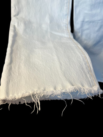 Levi's Ribcage Straight Ankle W26 L29 hellblau weiss Raw Hem 72693 High Waist Gr XS / 34 Levi Levis