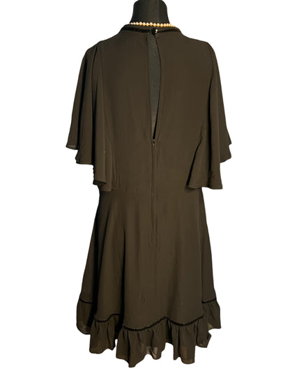 Sara's Choice: Hell Bunny – Kleid teiltransparent schwarz| Gr. 2XL 44 46 | Dark Alternative