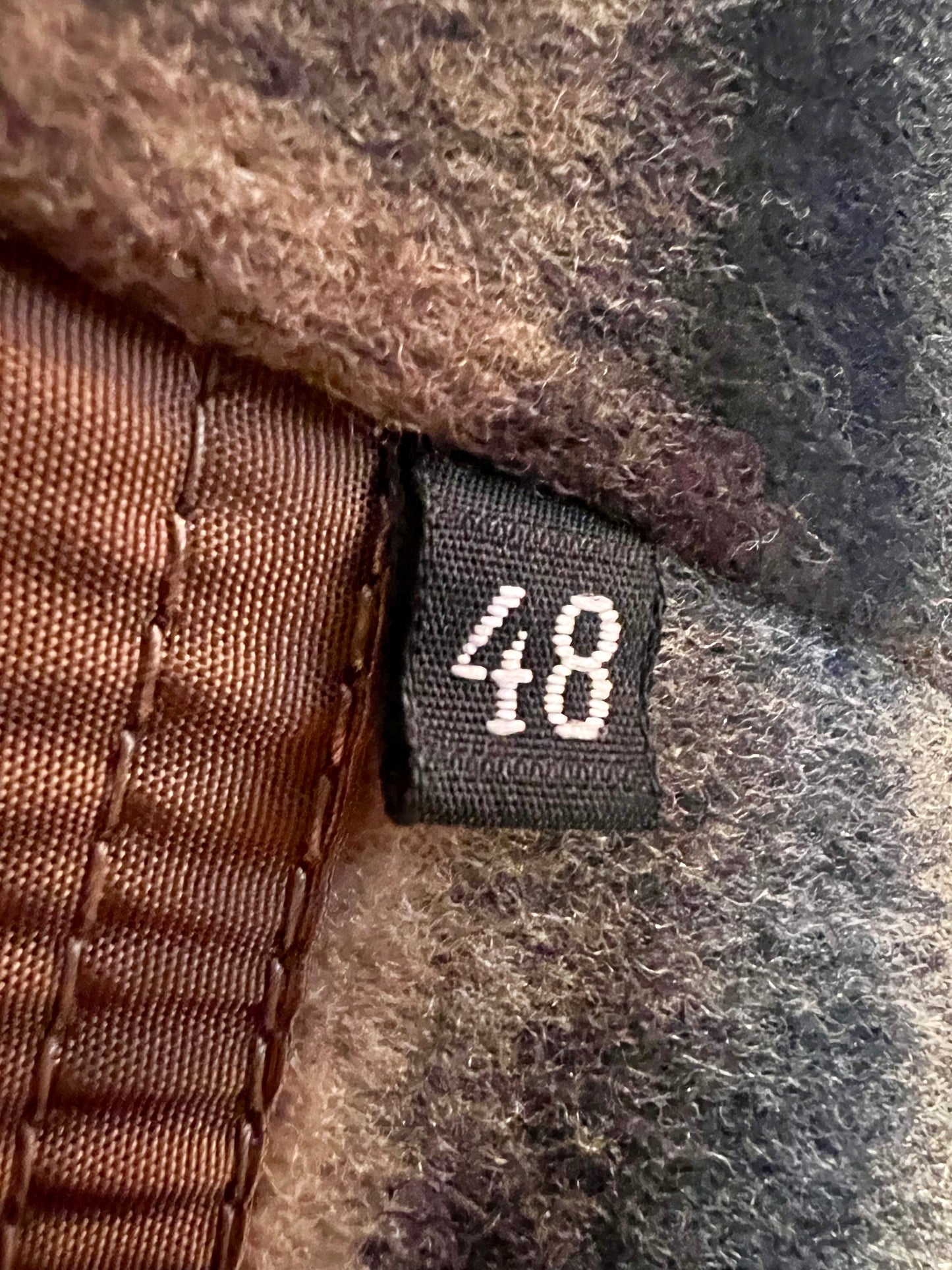 Vintage Ledermantel Cognac Braun Lang | Echtleder Mantel mit Gürtel | Gr. 40 - 42 / M 48 | 90s Retro Trench Mantel Unisex