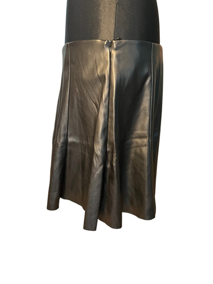 Sara's Choice: Only Rock Falten Kunstleder schwarz| Gr. XXL 44 46| Dark Alternative