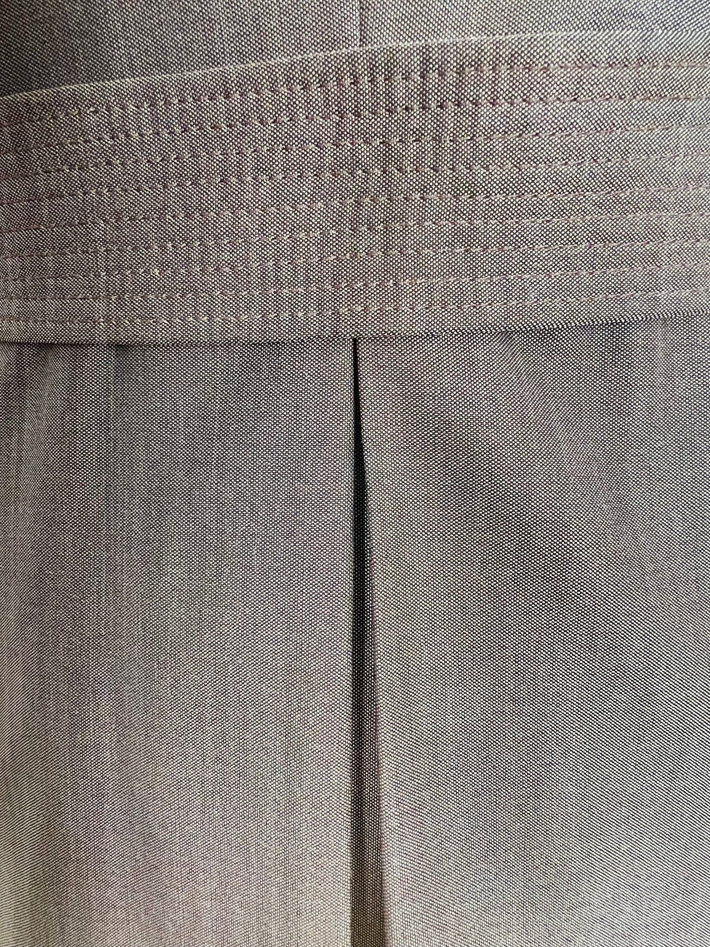 Vintage Escada Blazer – Braun | Schurwolle & Seide | Gr. 40 M (passt 38 / 40)