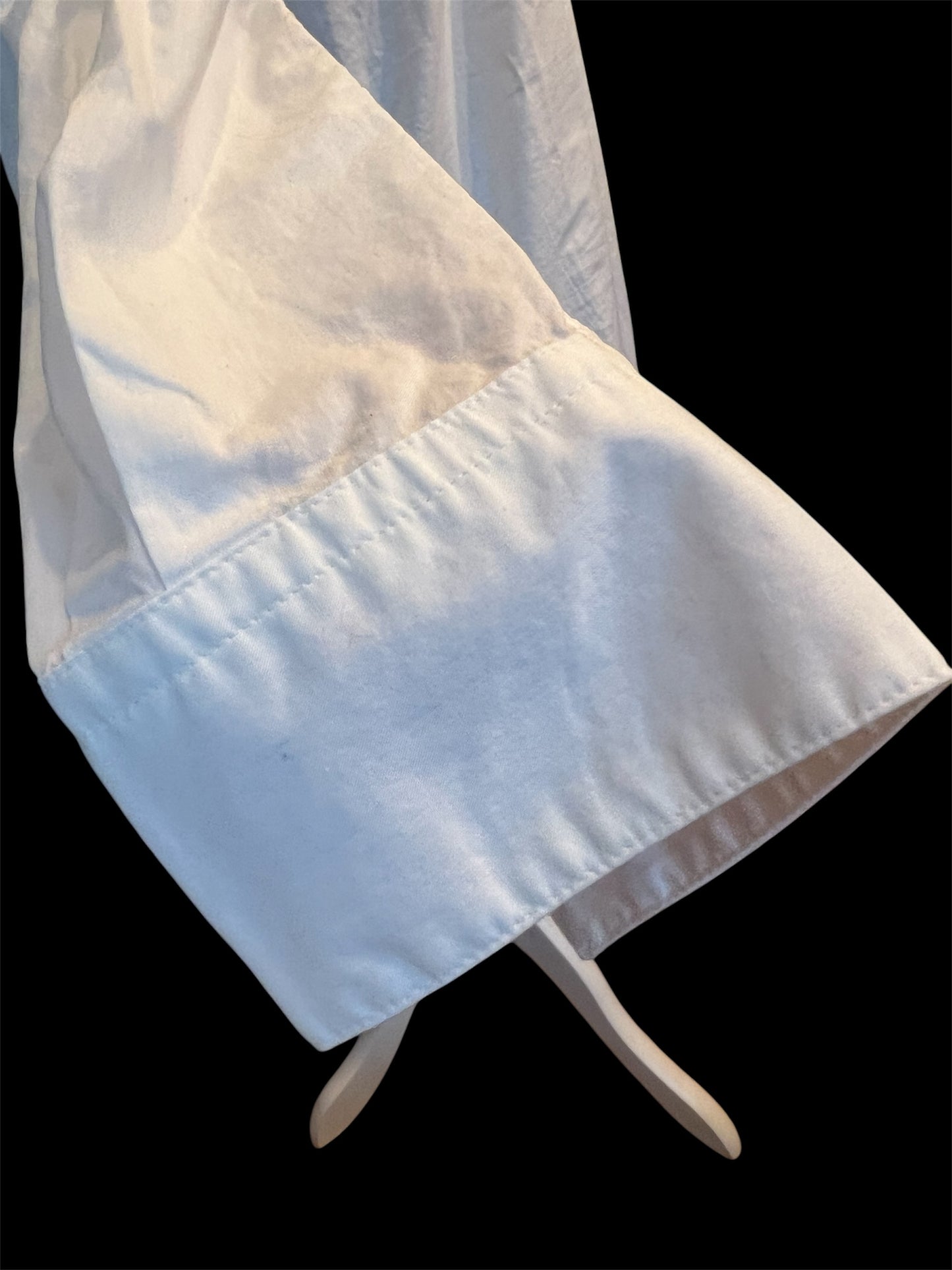 Hugo Boss Responsible Bluse Weiß Gr 42 Oversized Modern A-Linie