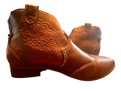 Desigual Cowboy Boots Gr. 39 Braun Stiefeletten