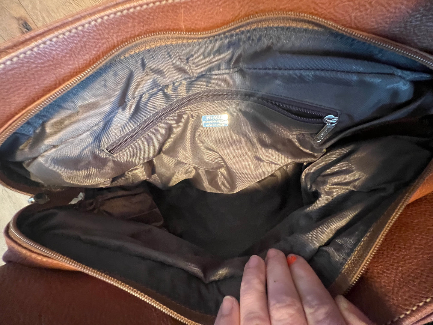 Picard Leder Schultertasche braun Modell 1080039 Y2K Ledertasche