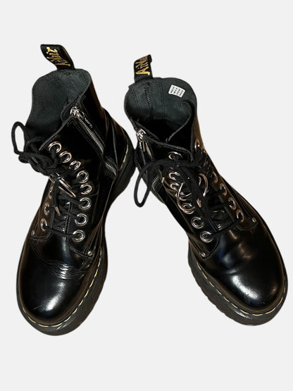 Sara's Choice: Dr. Martens Jadon Max Vegan Platform Boots Stiefel | Gr. 41|  Dark Alternative