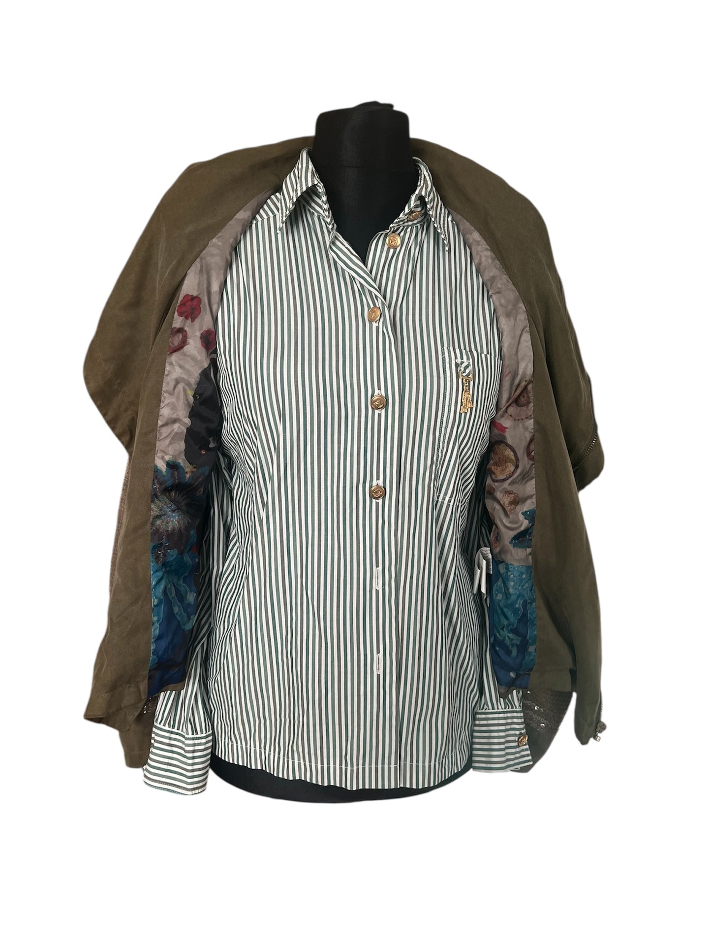 Desigual Wendejacke / Bikerjacke – Gr. 36 – Boho/Bohemian Style – Seltenes Modell