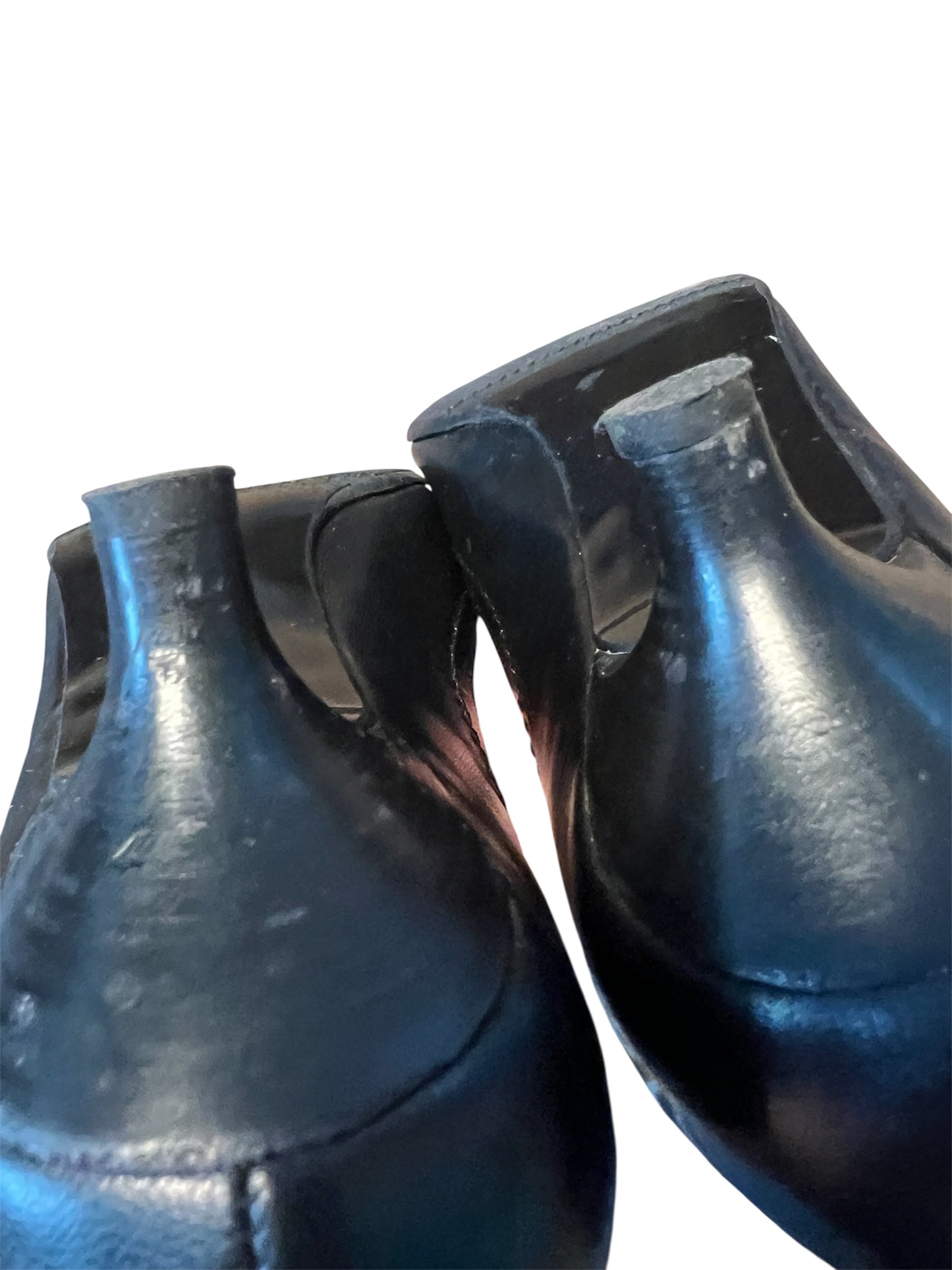 Peter Kaiser Debby Vintage Pumps schwarz Leder spitz EU 37 Gr. 4 Made in Germany Business Classic 90s