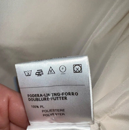 Baldinini Steppjacke Beige Metallic 44 46 Winterjacke XL DaunenJacke