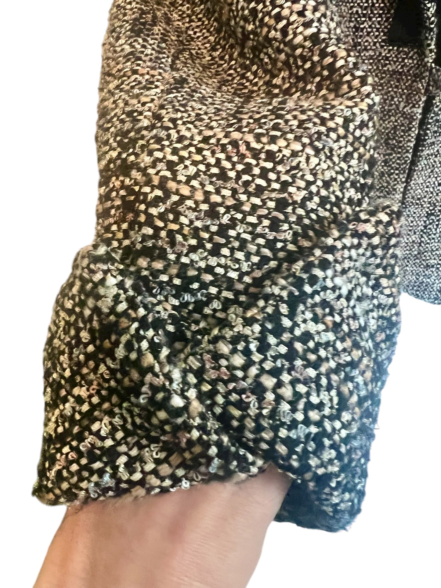 Escada Vintage Blazer 90s | M | Schurwolle | braun schwarz | Quiet Luxury 38 40