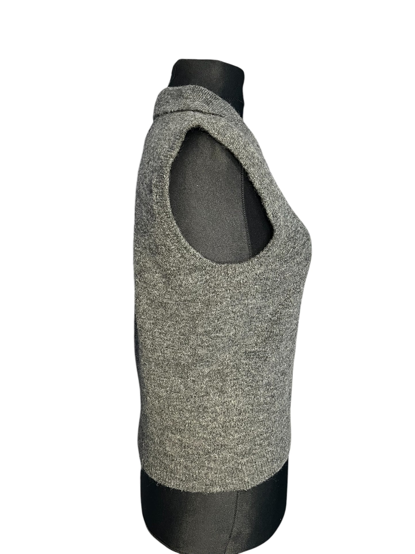 Sara's Choice: H&M – Pullunder Pullover dunkelgrau L XL 42 44 46 Dark Alternative