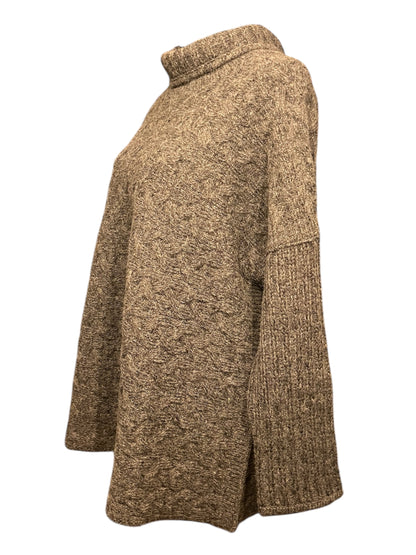 Alpaka Strickpullover grau 38 40 M L Rollkragen | Fabelhaft by Karin Glasmacher | Oversize