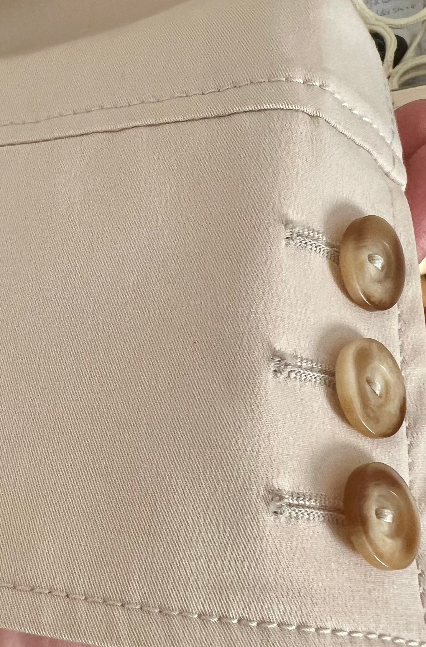 Aigner Vintage Blazer Beige 90s Old Money Style | Gr. 40 | Tailliert, Made in Italy