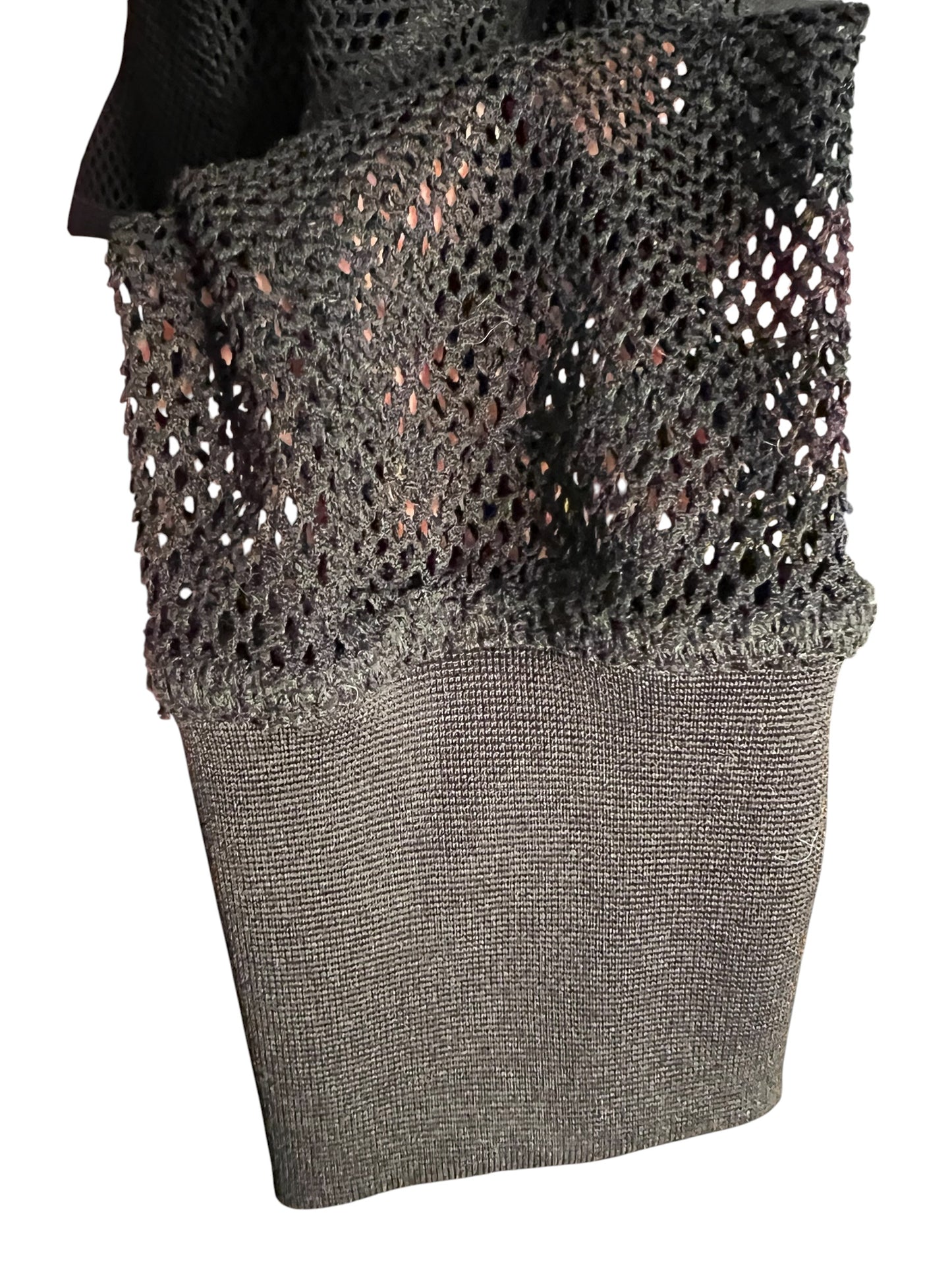 Sara's Choice: Urban Classics – Hoodie Netz Mesh schwarz XL 44 46 Dark Alternative