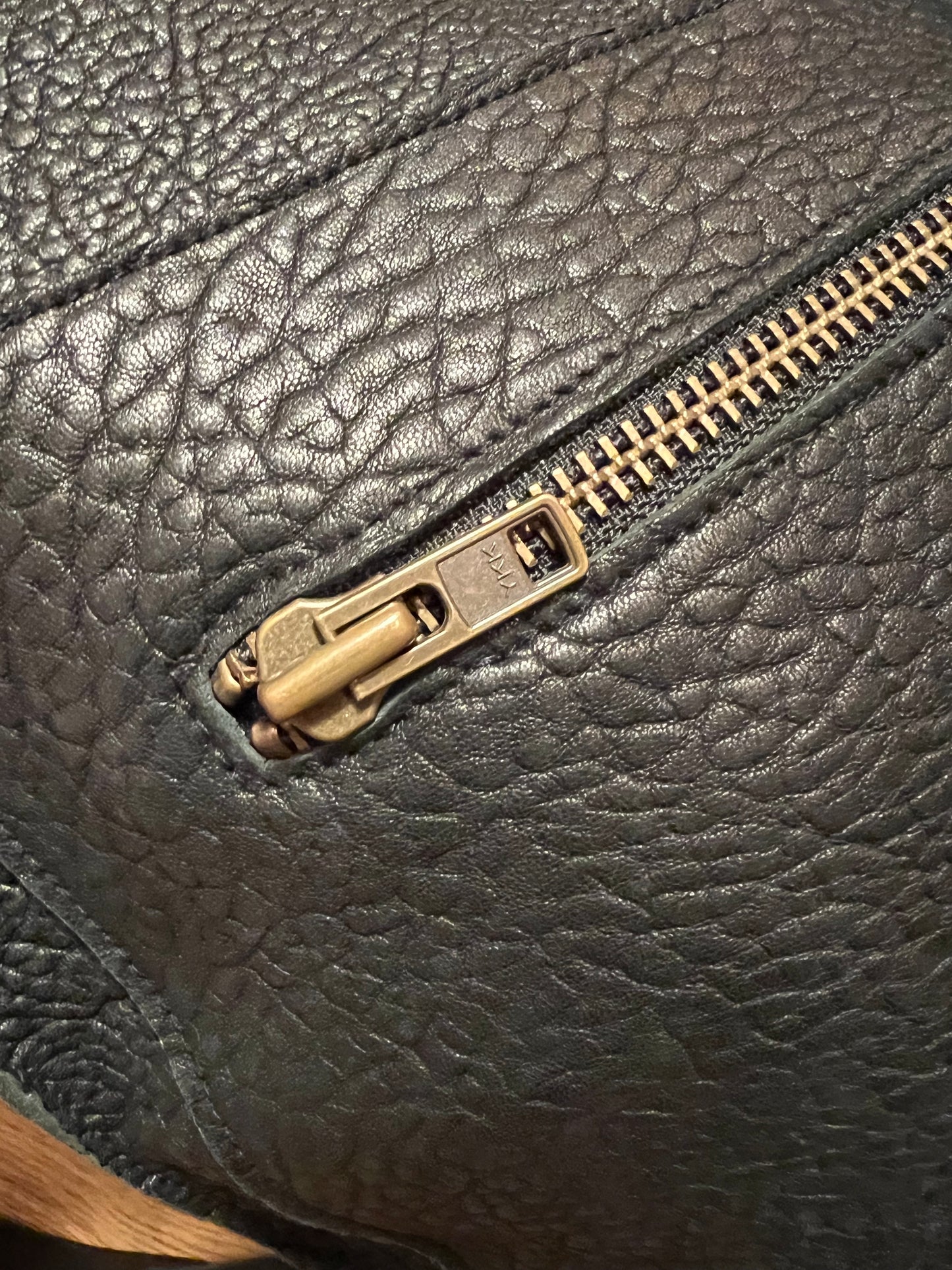 Sort Aarhus Ledertasche Schwarz – 100 % Lammleder, sehr guter Zustand