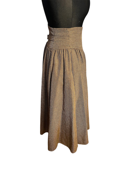 Vintage JOOP! Set Gr M 38 Schurwolle Seide Rock Blazer Dark Academia 80s 90s