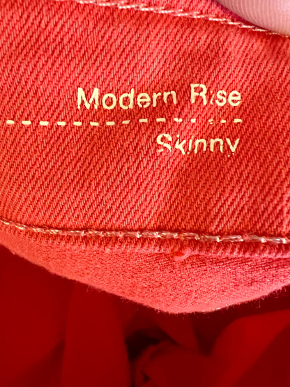 Levi’s Demi Curve Modern Rise Skinny Jeans Rot W29 – Neuwertig M 38 y2k