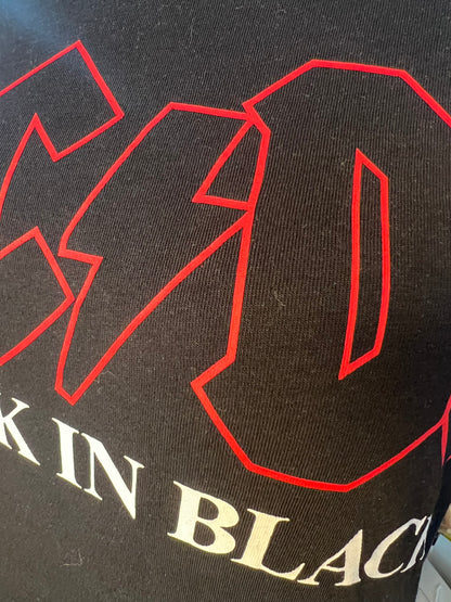 AC/DC Official Band Shirt Gr. S 36 schwarz rot 2024 Bandshirt