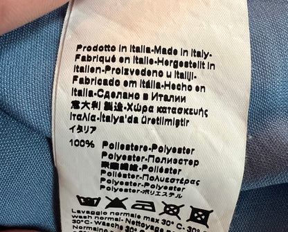 Rinascimento Kleid hellblau Satinoptik Gr. 40 42 A-Linie Italy Chic