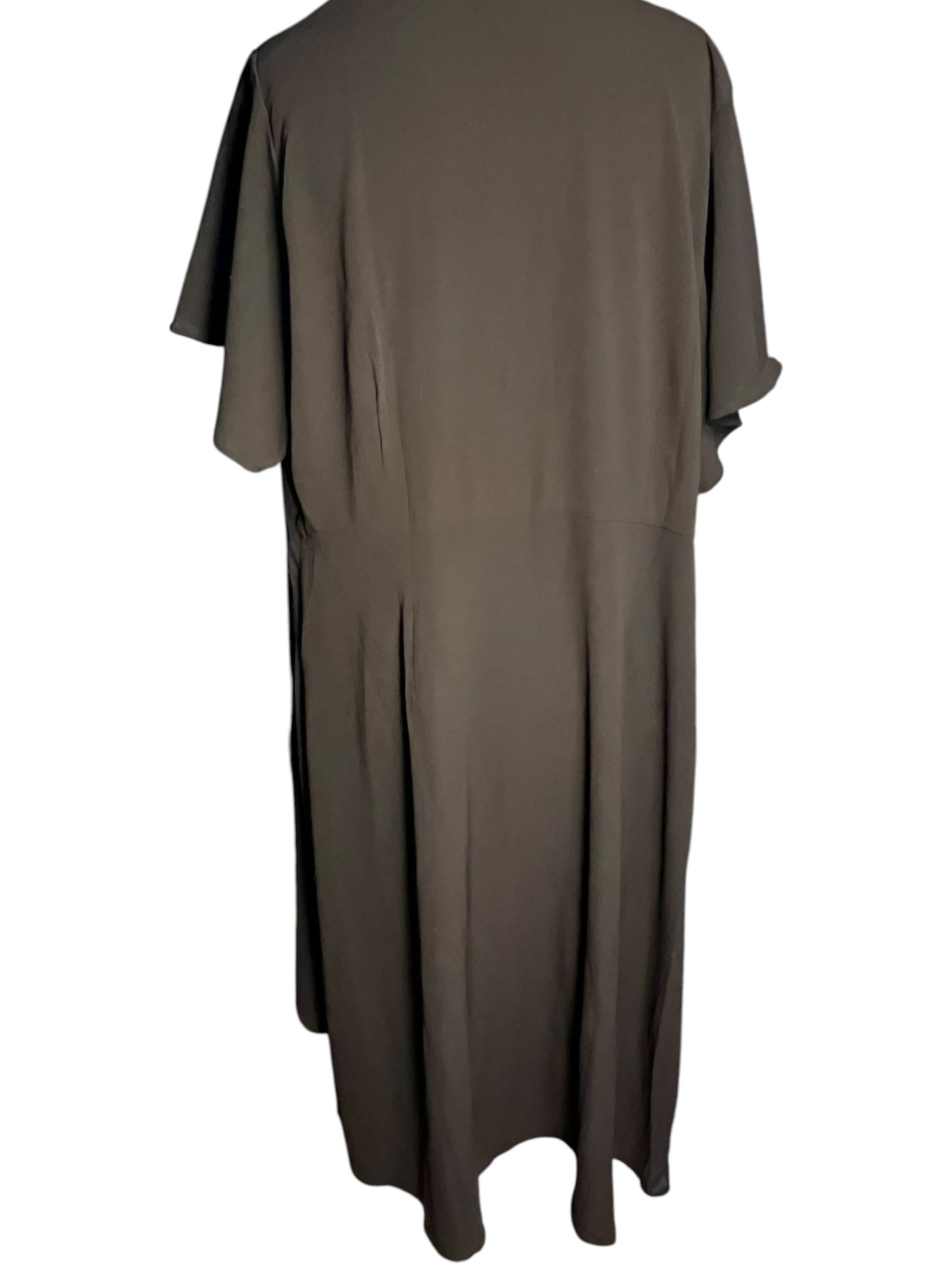Sara's Choice: Vero Moda – WickelKleid Maxikleid | Gr. L 40 42 XL | Dark Alternative