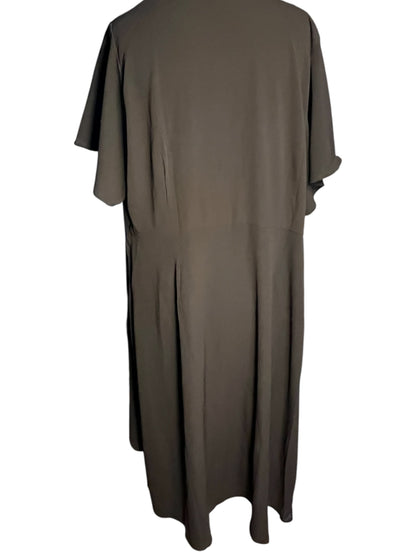 Sara's Choice: Vero Moda – WickelKleid Maxikleid | Gr. L 40 42 XL | Dark Alternative