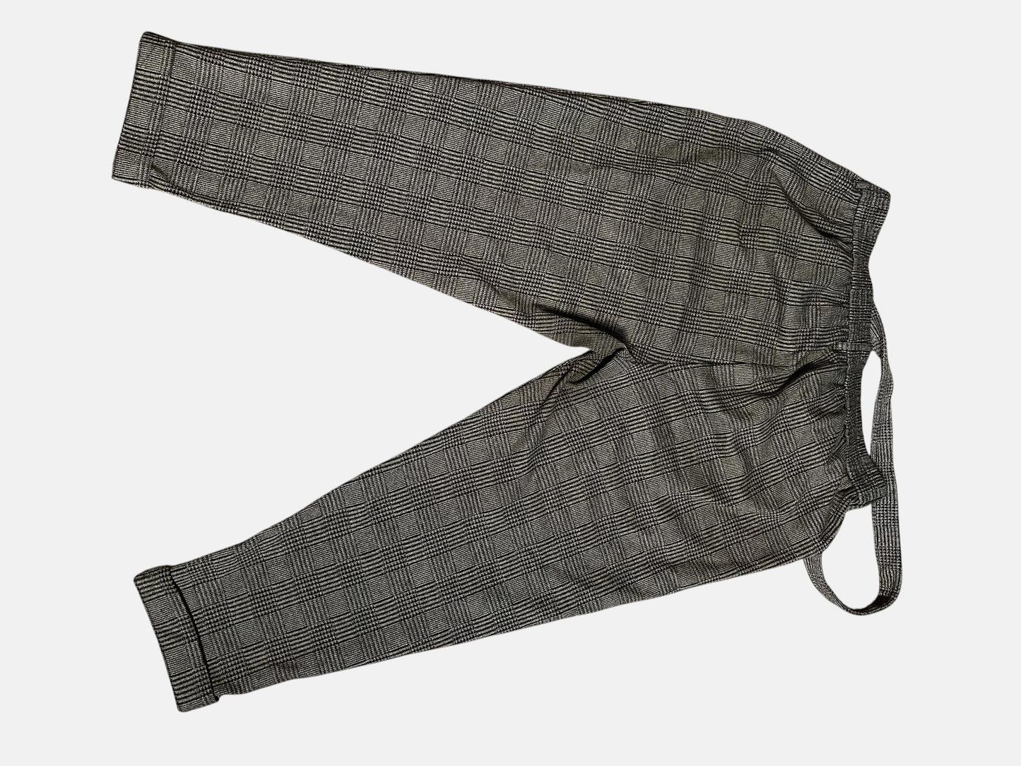 Sara's Choice: M&S Collection Stoffhose Hose kariert | Gr. 46 48 50 XL XXL | Dark Alternative