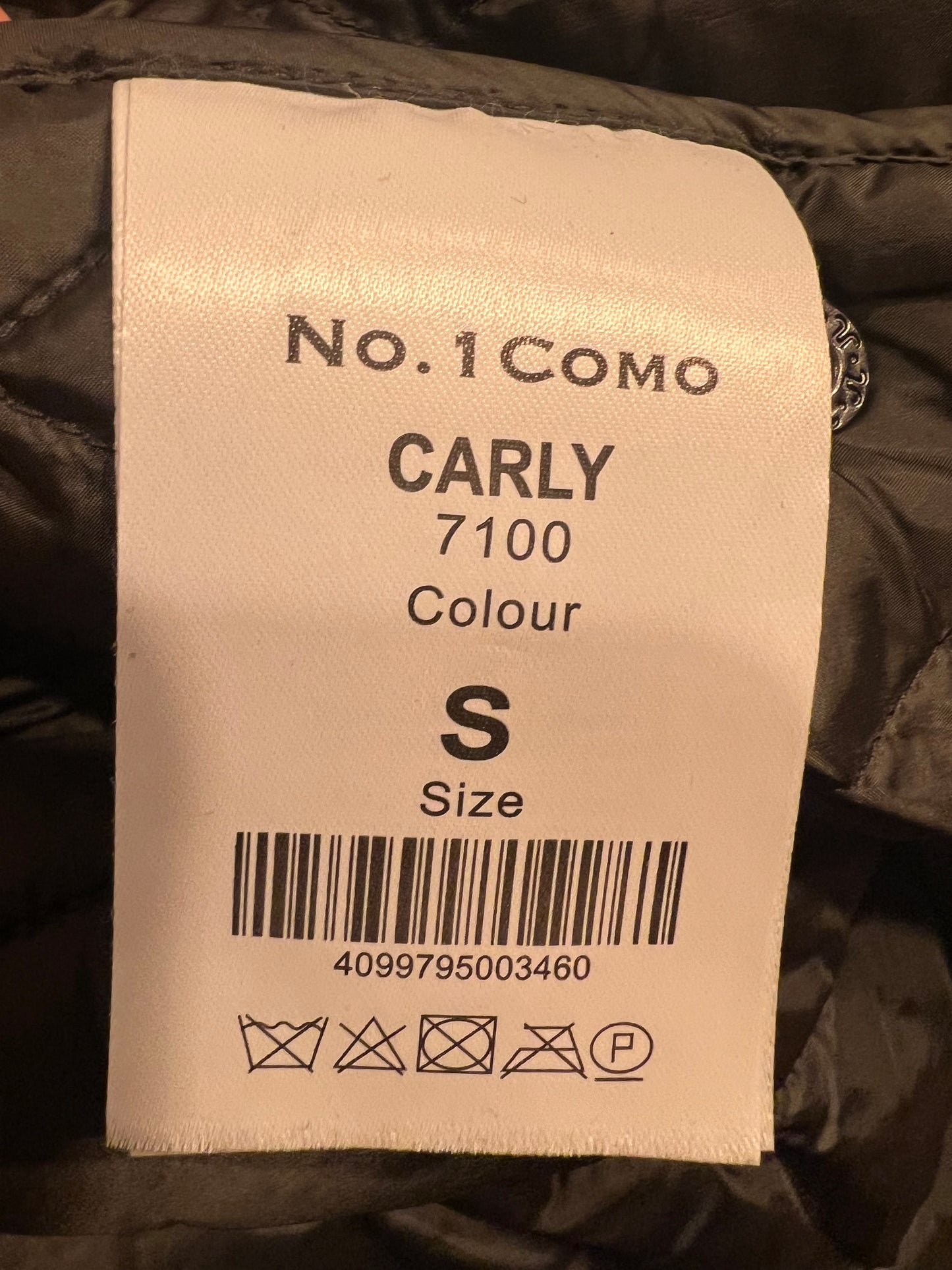 Blonde No 8 CARLY Steppweste S 36 Grün Oliv Oversize mit Kapuze – Neuwertig