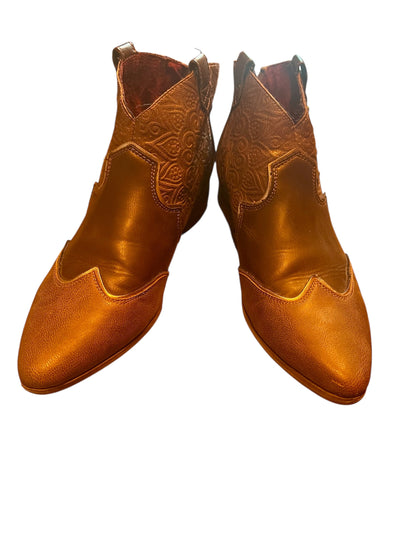 Desigual Cowboy Boots Gr. 39 Braun Stiefeletten
