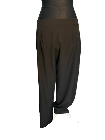 Sara's Choice: Pretty Retro – Hose Stoffhose Rockabilly schwarz| Gr. XL 44 46 UK 16| Dark Alternative