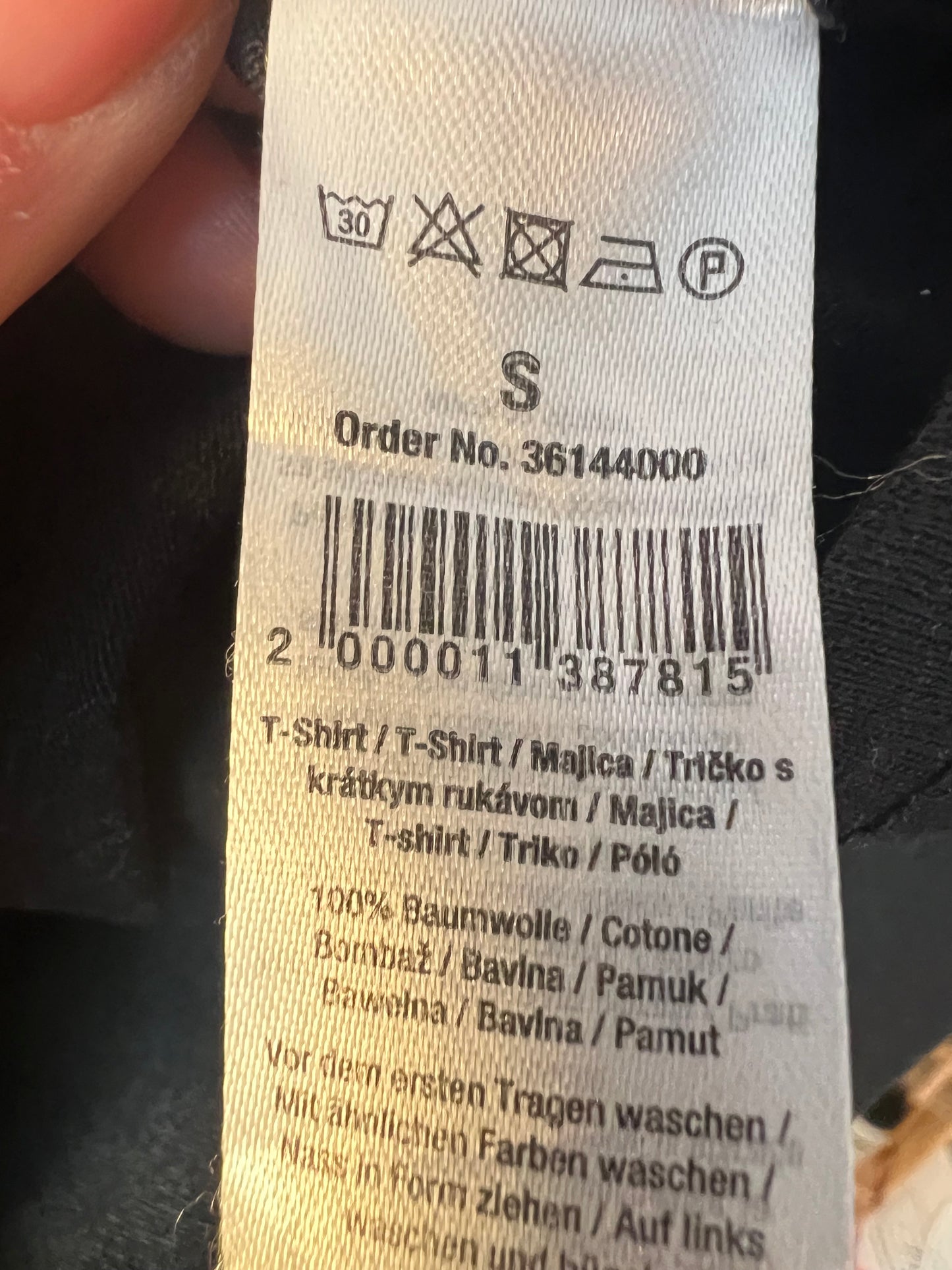 AC/DC Official Band Shirt Gr. S 36 schwarz rot 2024 Bandshirt