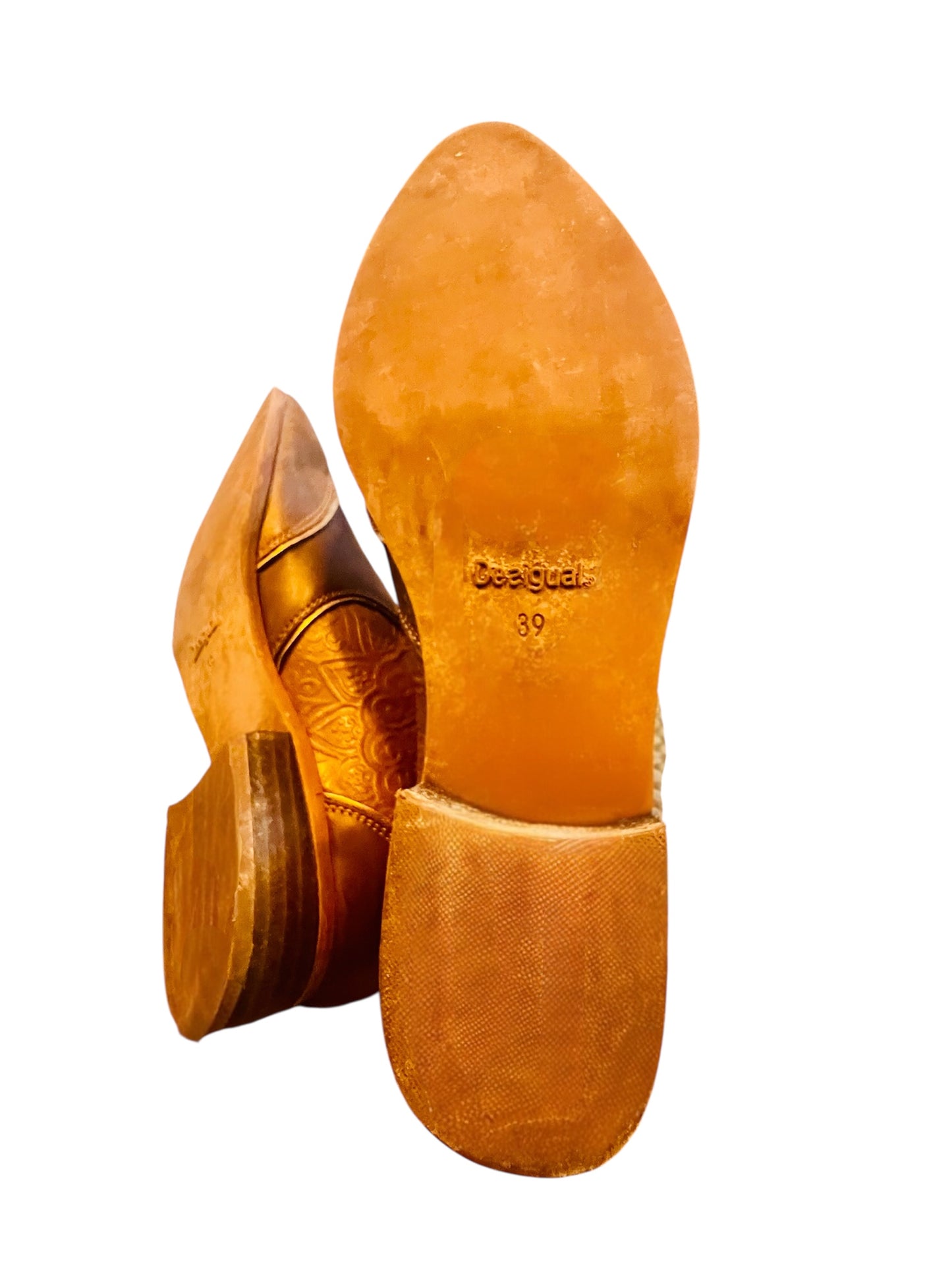 Desigual Cowboy Boots Gr. 39 Braun Stiefeletten