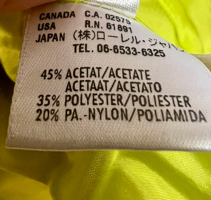 Vintage Laurél Blazer Gr. 38 – 3D Floral Print, bunter Statement-Blazer, Retro Chic